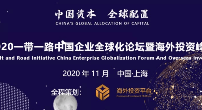 2020一带一路中国企业全球化论坛暨海外投资峰会